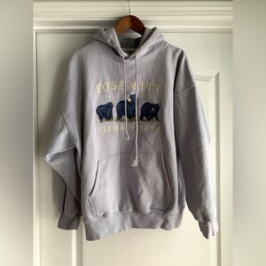 Brandy Melville Hoodie with Yosemite Design